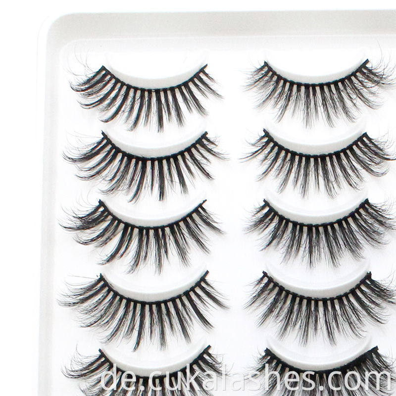 20 Pairs Eyelashes